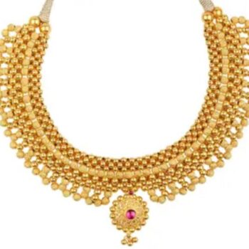 Luxurious Bloom Gold Necklace